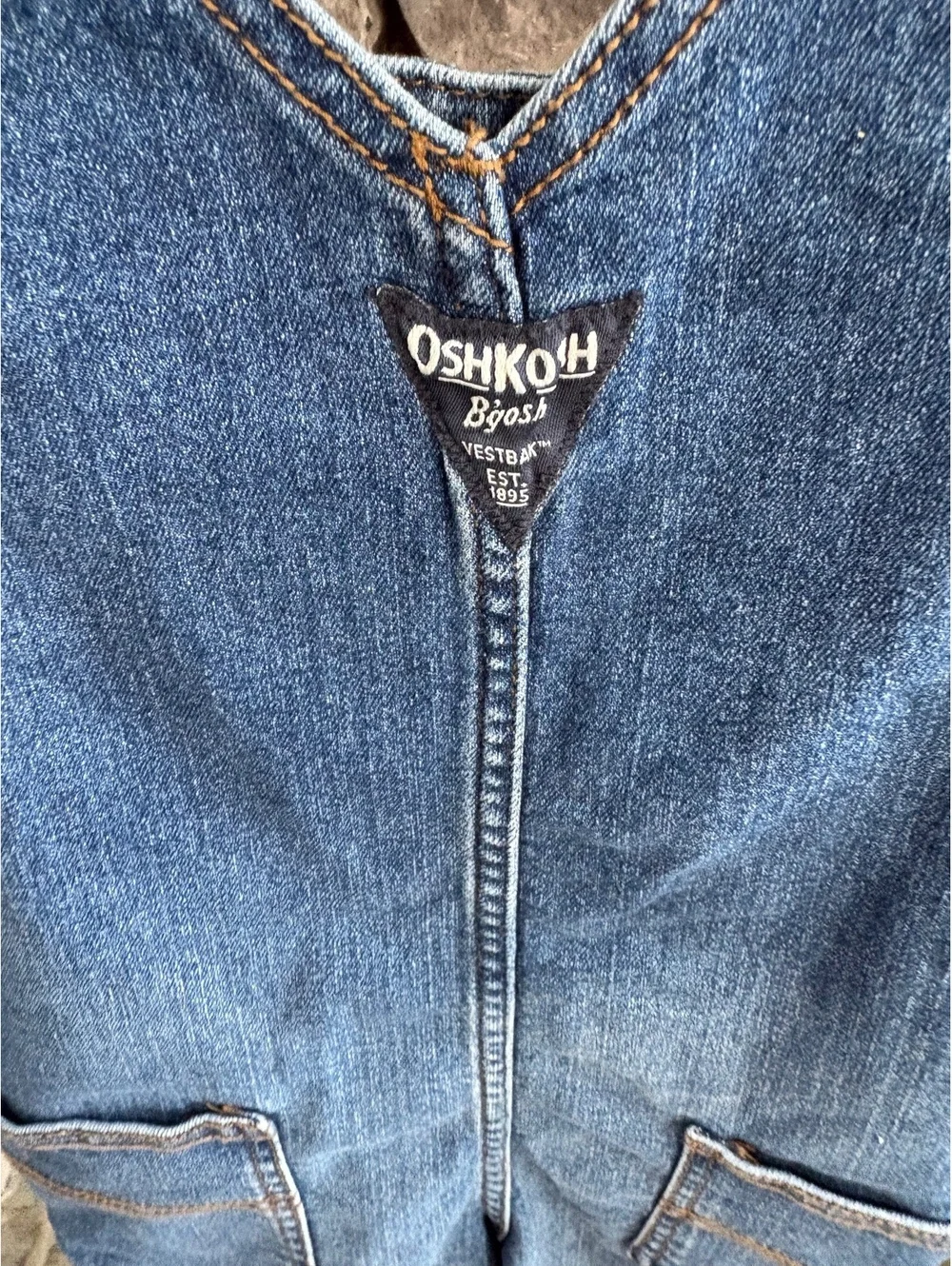 OshKosh B'gosh Kids Denim Overalls Size 4T Boys